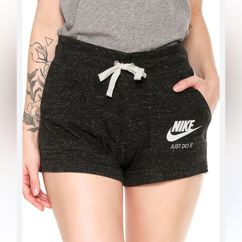Nike Women's Charcoal Athletic Shorts